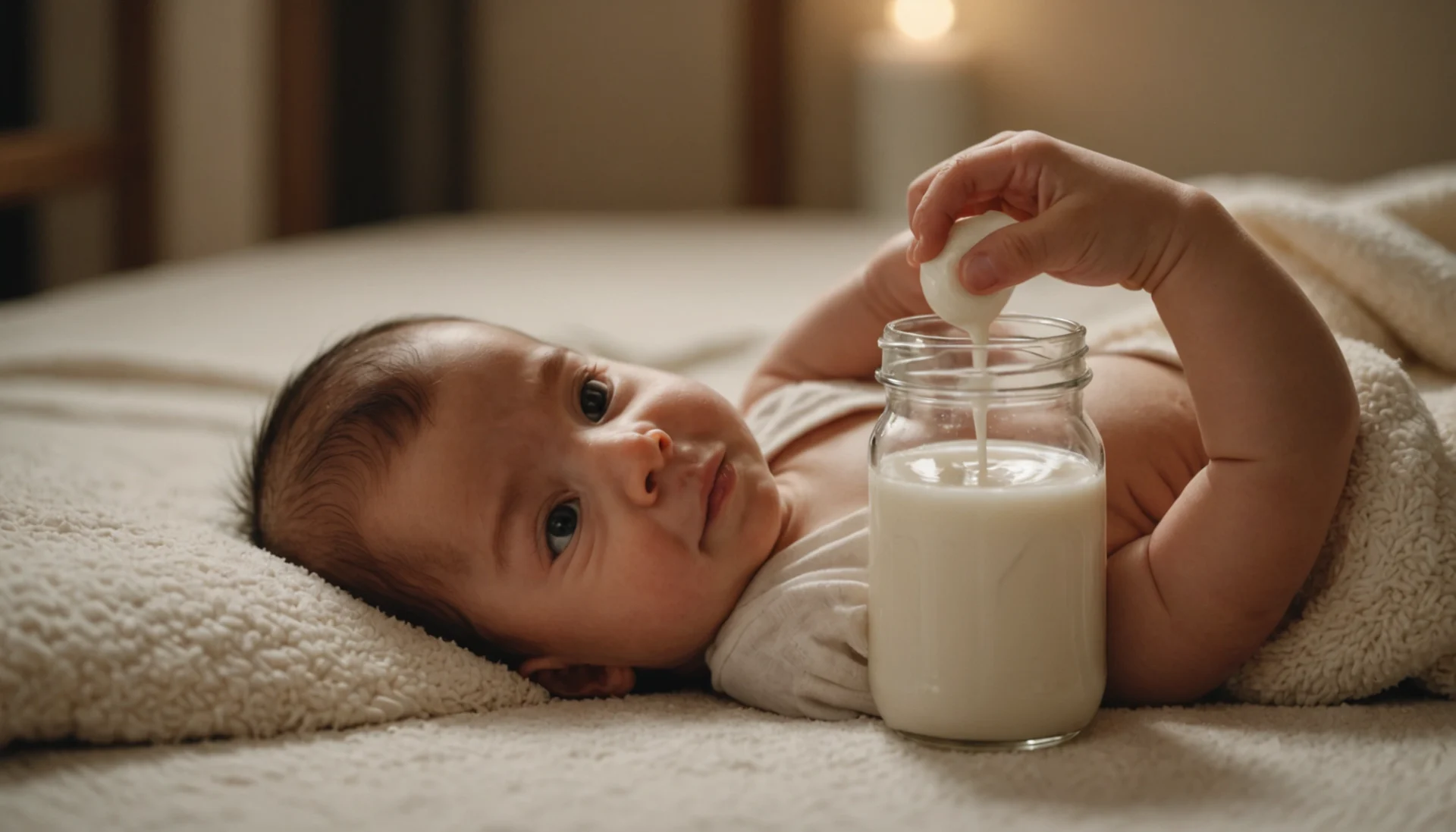 bebe lait de coco
